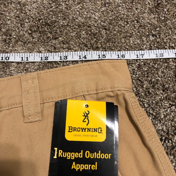 NWT Browning Rugged Outdoor Apparel Tan Pants Hunting Work Casual 32x29. - Picture 5 of 7